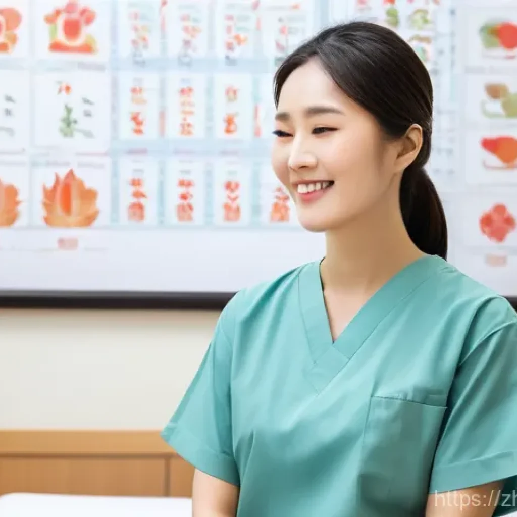 추나요법 의료보험 적용 사례 - **Prompt 1: The Relieved "Crispy Office Worker" after Tui Na with Medical Insurance**
    "A candid,...