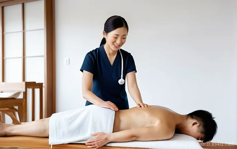 추나요법 의료보험 적용 사례 - **Prompt 2: Seamless Medical Insurance Card Payment for Tui Na**
    "A clear, focused shot at the r...