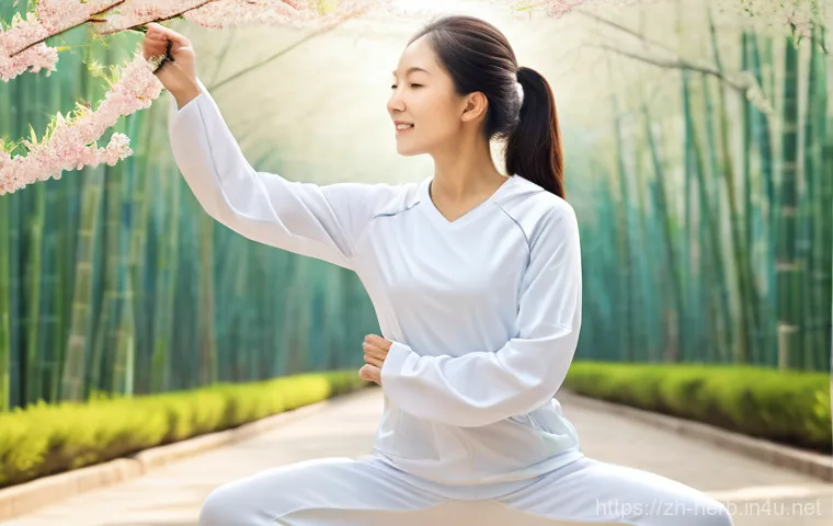 한방병원과 양방치료 비교 후기 - **Prompt:** A calming and focused scene depicting an acupuncture session in a minimalist Hanbang tre...